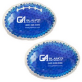 Blue Football Hot/ Cold Pack with Gel Beads